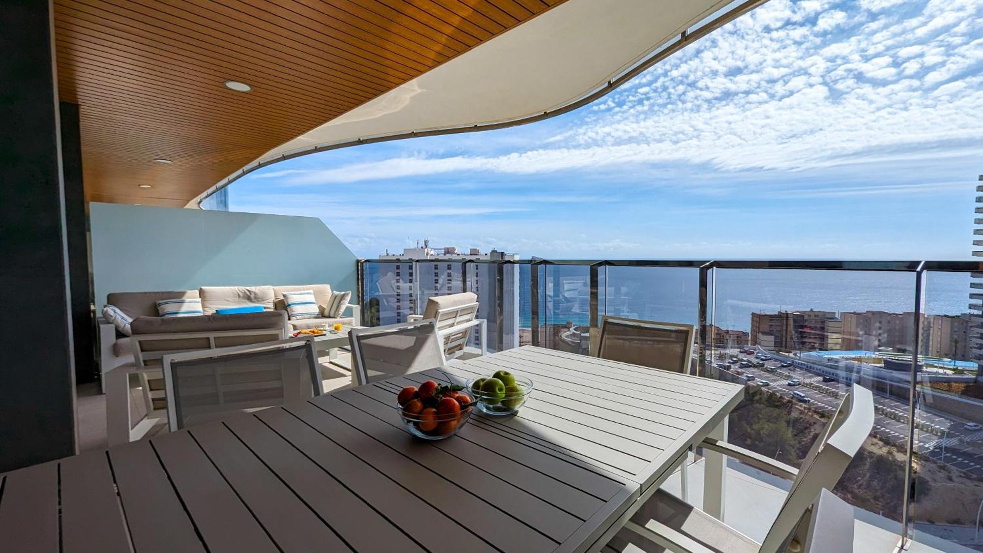 Sunset Waves Luxury Apartment Benidorm Exterior foto
